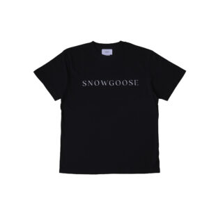 [SNOWGOOSE] Short Sleeve T-shirt | Black